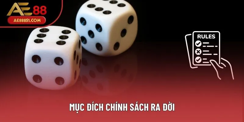 Mục đích chính sách ra đời